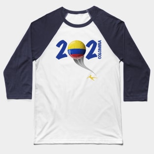 Colombia Copa America Soccer 2021 Baseball T-Shirt